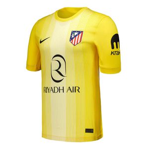 Camiseta Portero Manga Corta Amarilla 25/26